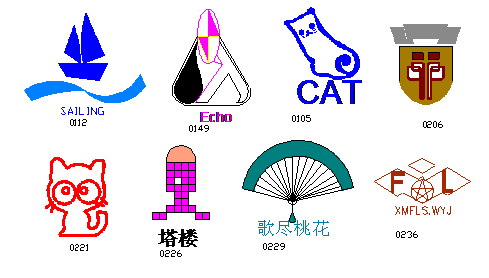 學(xué)生可以用C[**]D設(shè)計簡單商標(biāo)